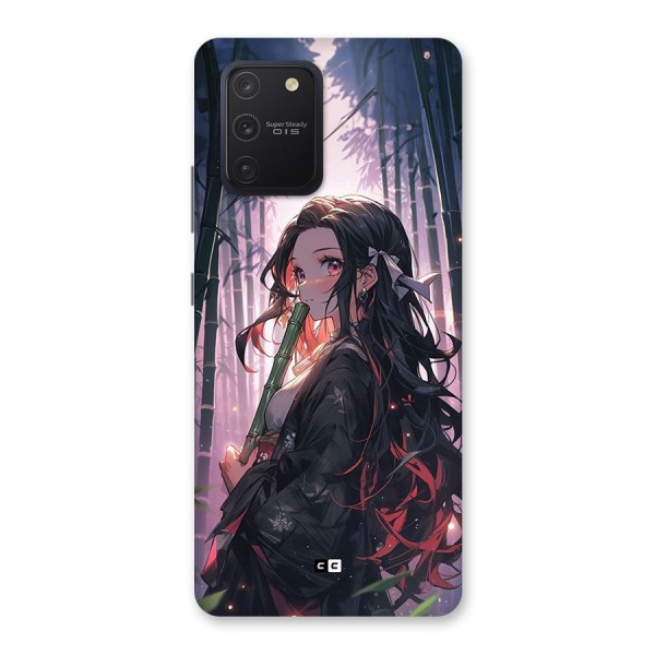 Cute Nezuko Back Case for Galaxy S10 Lite