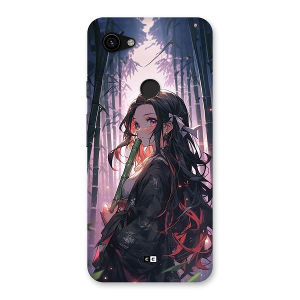 Cute Nezuko Back Case for Google Pixel 3a XL