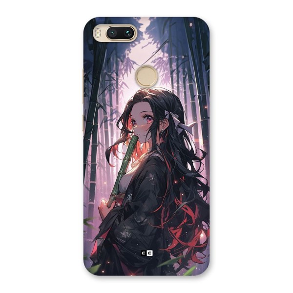 Cute Nezuko Back Case for Mi A1