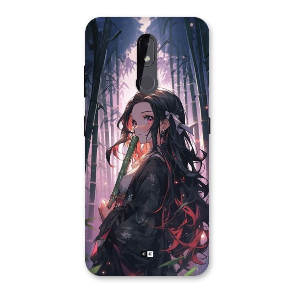 Cute Nezuko Back Case for Nokia 3.2