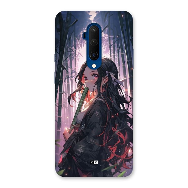 Cute Nezuko Back Case for OnePlus 7T Pro