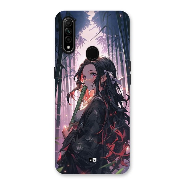 Cute Nezuko Back Case for Oppo A31