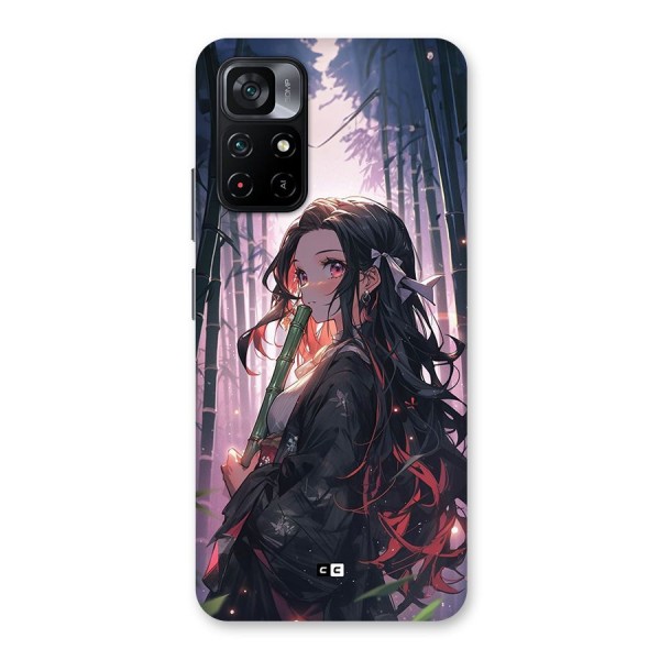 Cute Nezuko Back Case for Poco M4 Pro 5G