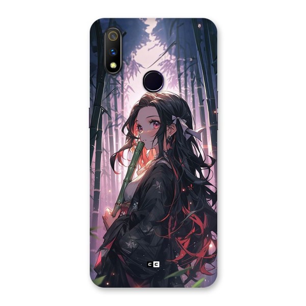 Cute Nezuko Back Case for Realme 3 Pro