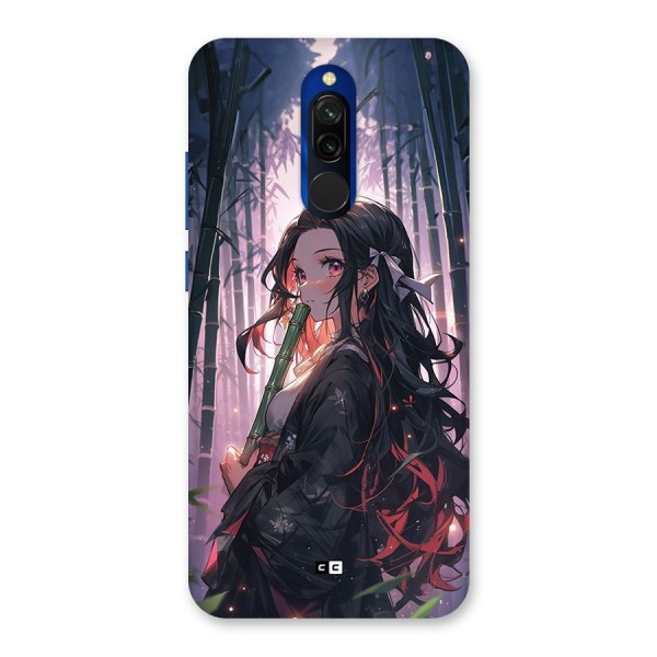 Cute Nezuko Back Case for Redmi 8