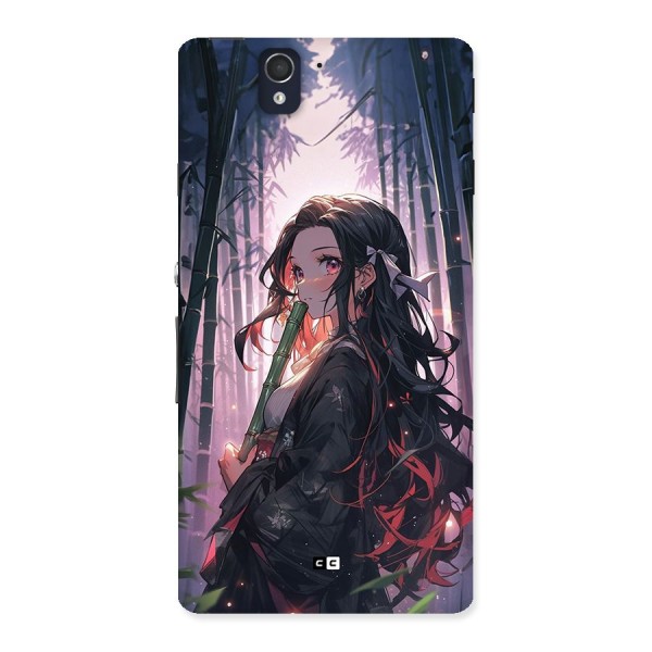 Cute Nezuko Back Case for Xperia Z