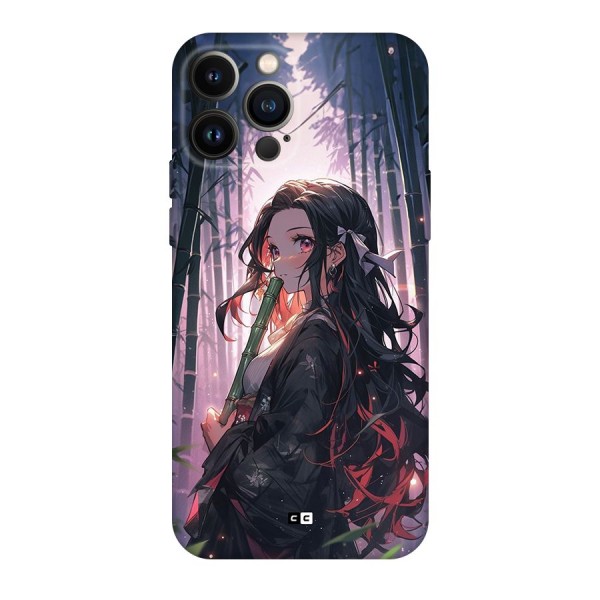 Cute Nezuko Back Case for iPhone 13 Pro Max