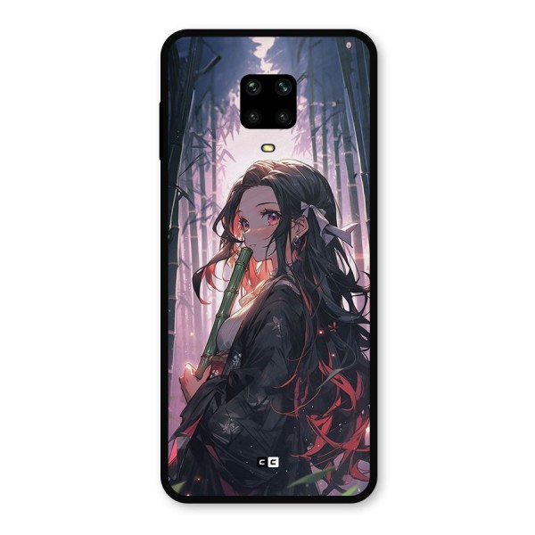 Cute Nezuko Metal Back Case for Poco M2 Pro