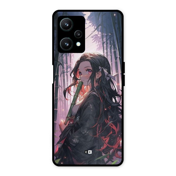 Cute Nezuko Metal Back Case for Realme 9 Pro 5G