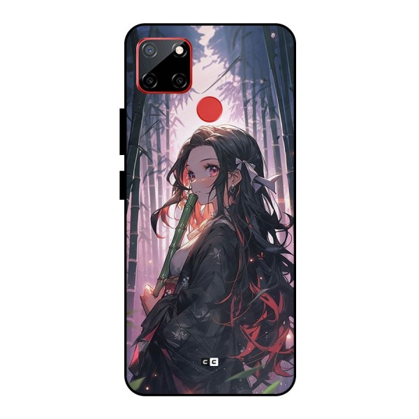 Cute Nezuko Metal Back Case for Realme C12