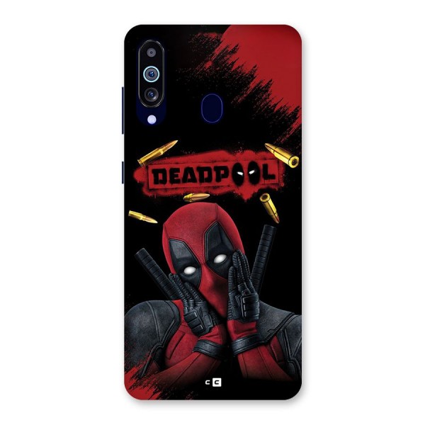 Cute Pool Back Case for Galaxy A60