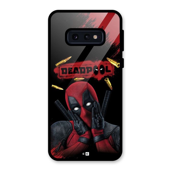 Cute Pool Glass Back Case for Galaxy S10e