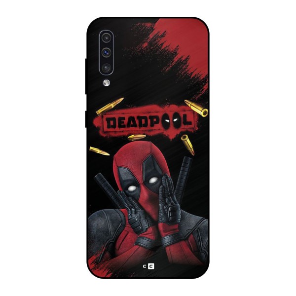 Cute Pool Metal Back Case for Galaxy A50