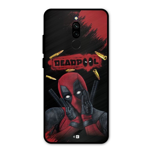 Cute Pool Metal Back Case for Redmi 8