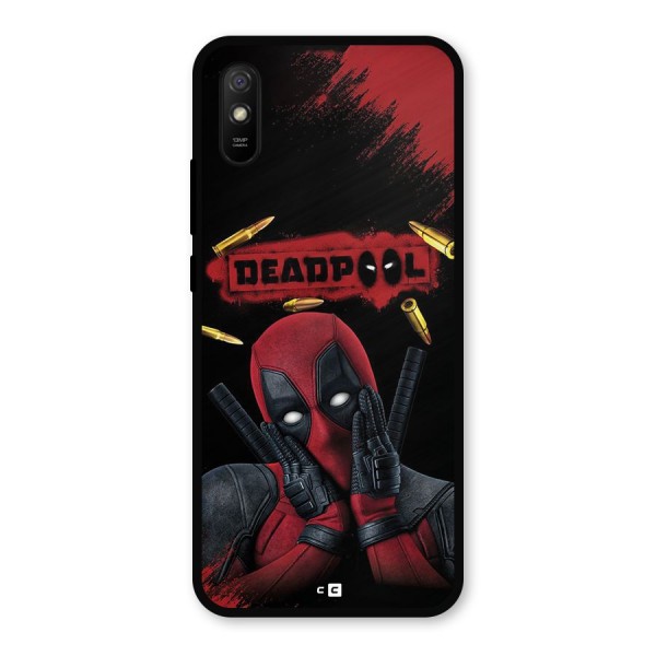 Cute Pool Metal Back Case for Redmi 9i