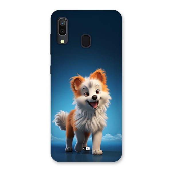 Cute Puppy Walking Back Case for Galaxy A30