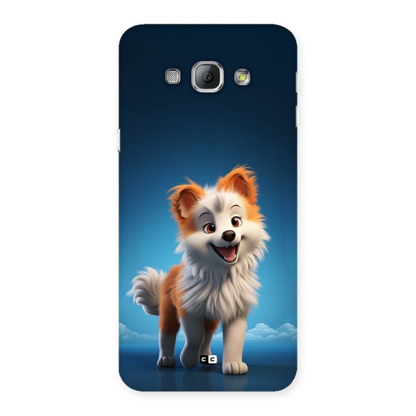 Cute Puppy Walking Back Case for Galaxy A8