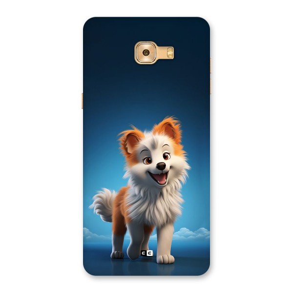 Cute Puppy Walking Back Case for Galaxy C9 Pro