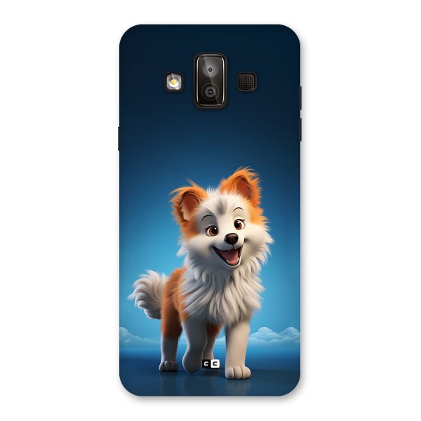 Cute Puppy Walking Back Case for Galaxy J7 Duo