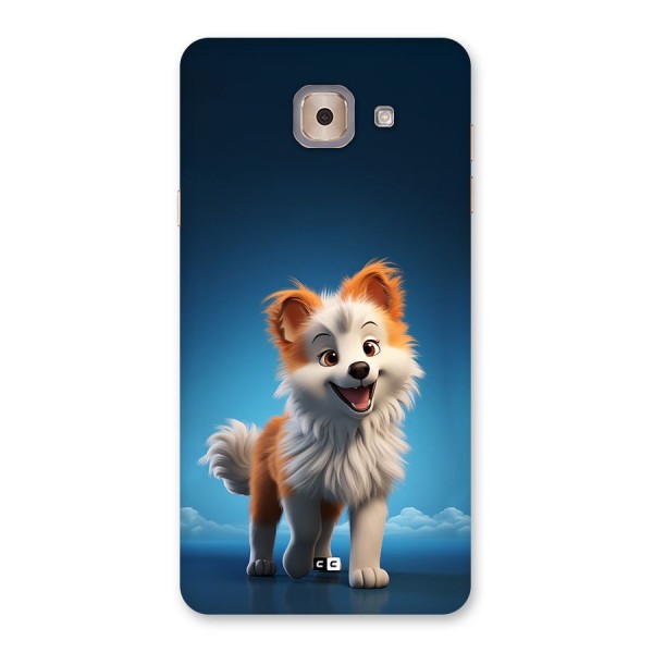 Cute Puppy Walking Back Case for Galaxy J7 Max