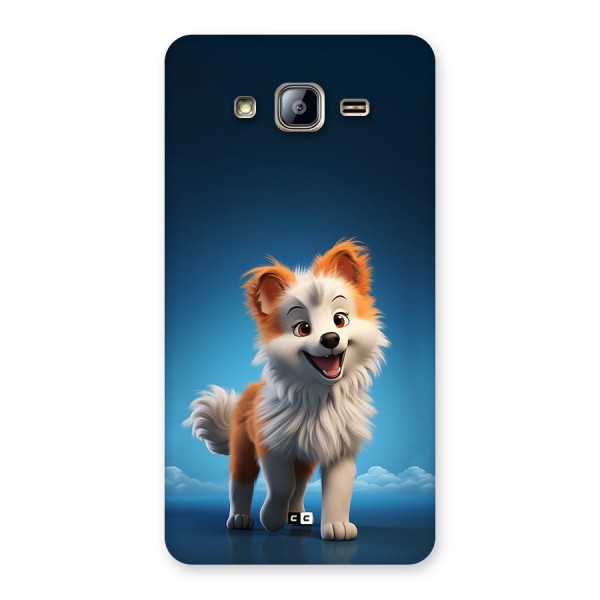 Cute Puppy Walking Back Case for Galaxy On5