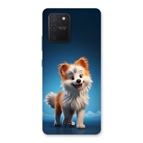 Cute Puppy Walking Back Case for Galaxy S10 Lite