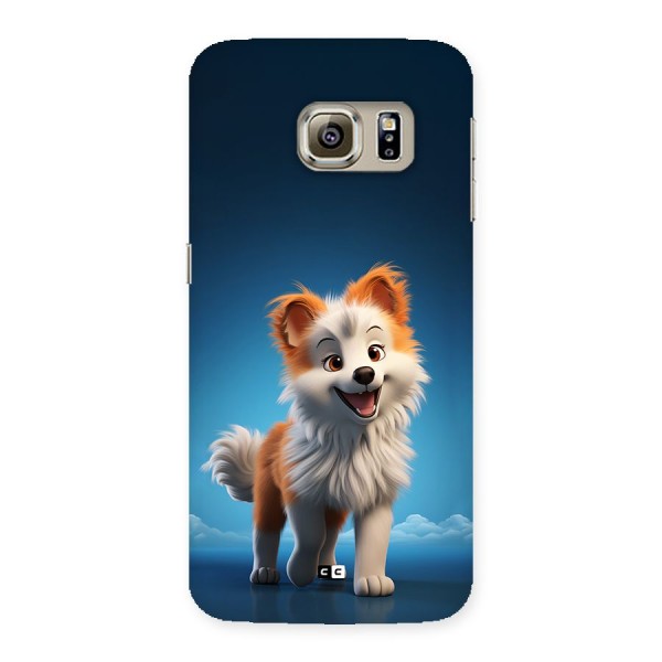 Cute Puppy Walking Back Case for Galaxy S6 edge