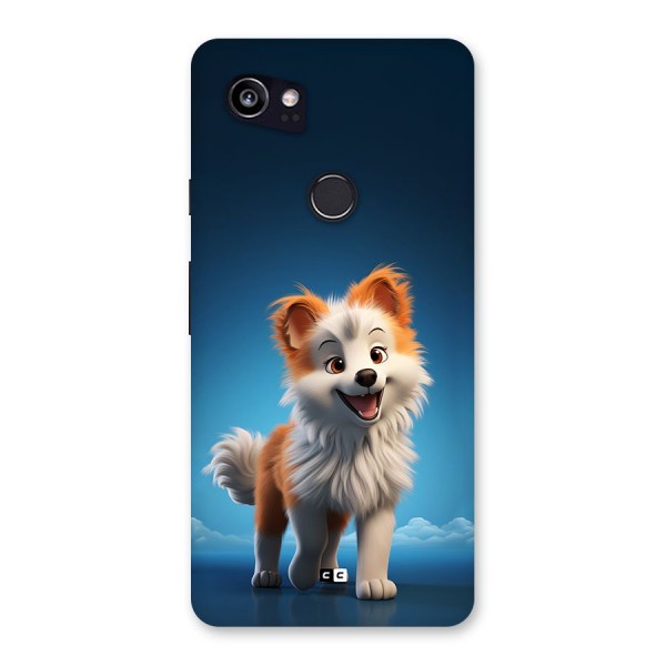 Cute Puppy Walking Back Case for Google Pixel 2 XL