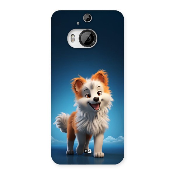 Cute Puppy Walking Back Case for HTC One M9 Plus