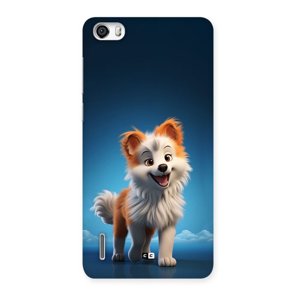 Cute Puppy Walking Back Case for Honor 6