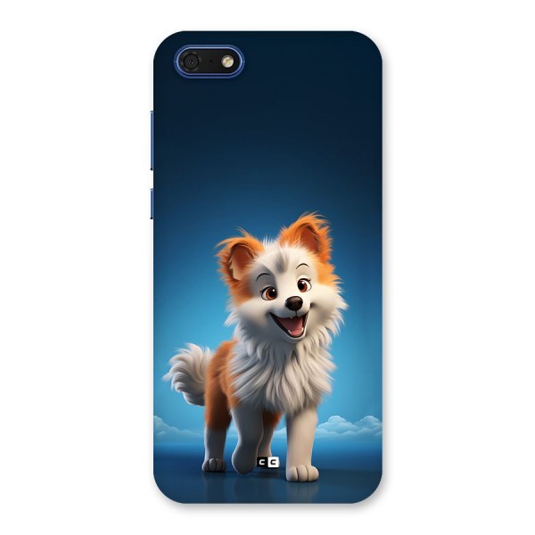 Cute Puppy Walking Back Case for Honor 7s