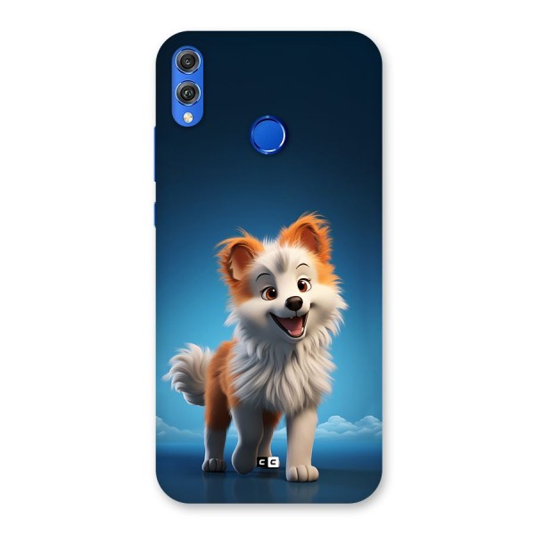Cute Puppy Walking Back Case for Honor 8X