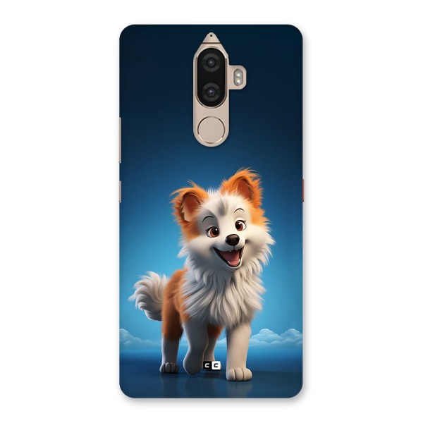 Cute Puppy Walking Back Case for Lenovo K8 Note