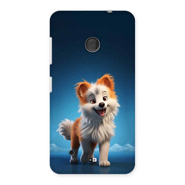 Cute Puppy Walking Back Case for Lumia 530