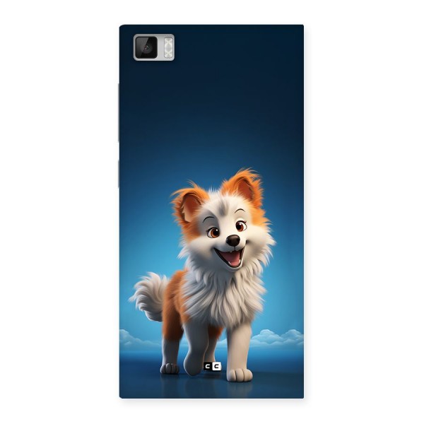 Cute Puppy Walking Back Case for Mi3