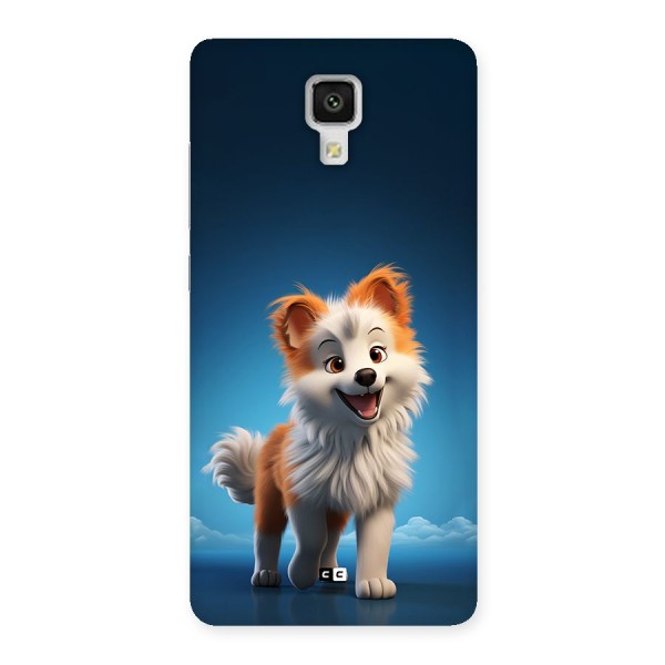 Cute Puppy Walking Back Case for Mi4