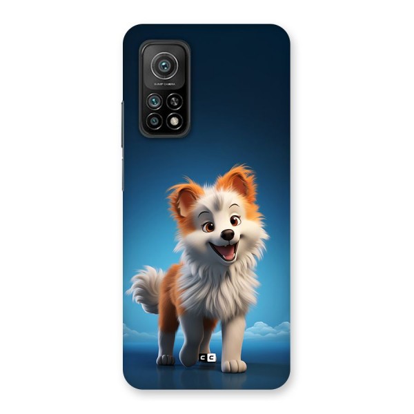 Cute Puppy Walking Back Case for Mi 10T 5G