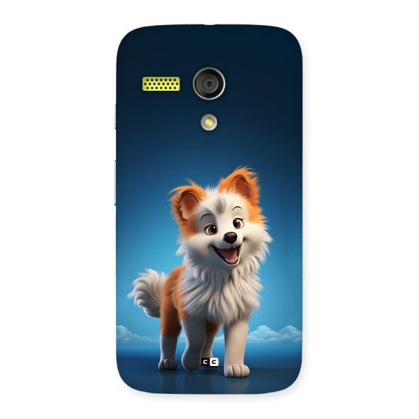 Cute Puppy Walking Back Case for Moto G