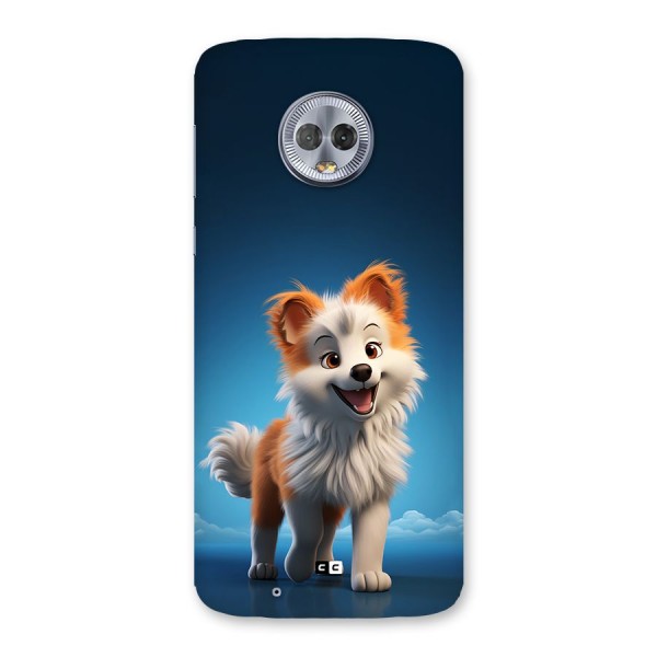 Cute Puppy Walking Back Case for Moto G6