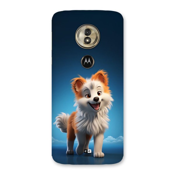 Cute Puppy Walking Back Case for Moto G6 Play