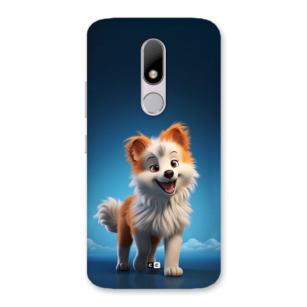 Cute Puppy Walking Back Case for Moto M