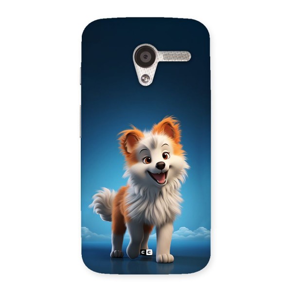 Cute Puppy Walking Back Case for Moto X