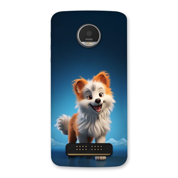 Cute Puppy Walking Back Case for Moto Z Play