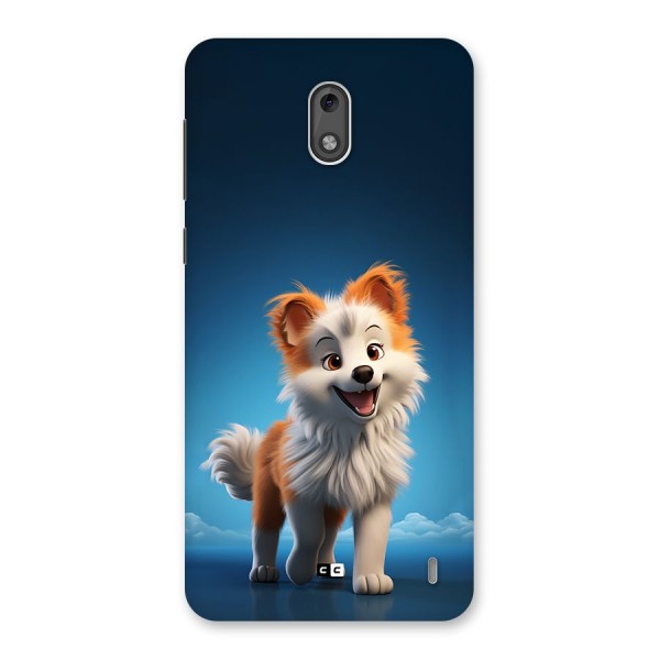 Cute Puppy Walking Back Case for Nokia 2