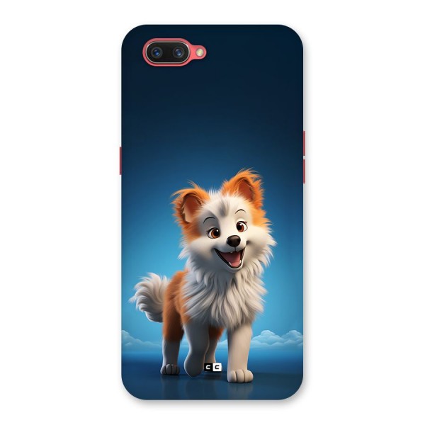 Cute Puppy Walking Back Case for Oppo A3s