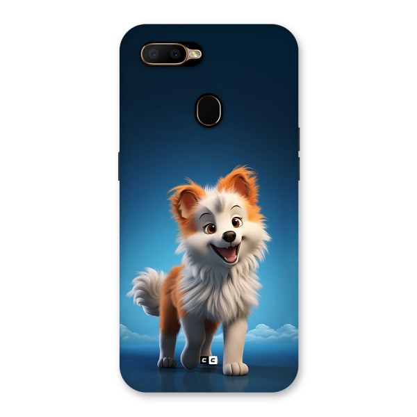 Cute Puppy Walking Back Case for Oppo A5s