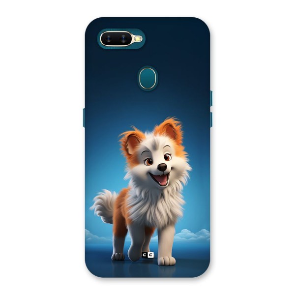 Cute Puppy Walking Back Case for Oppo A7