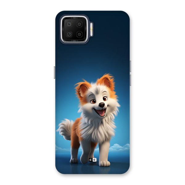 Cute Puppy Walking Back Case for Oppo F17