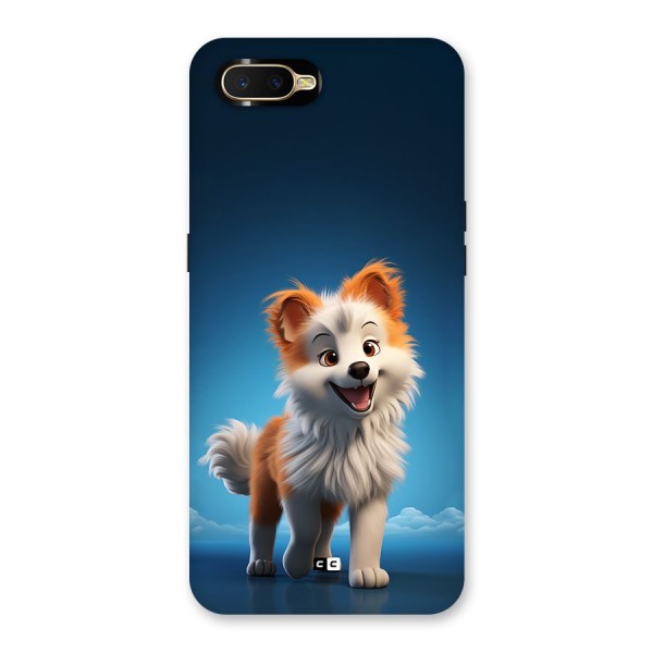 Cute Puppy Walking Back Case for Oppo K1