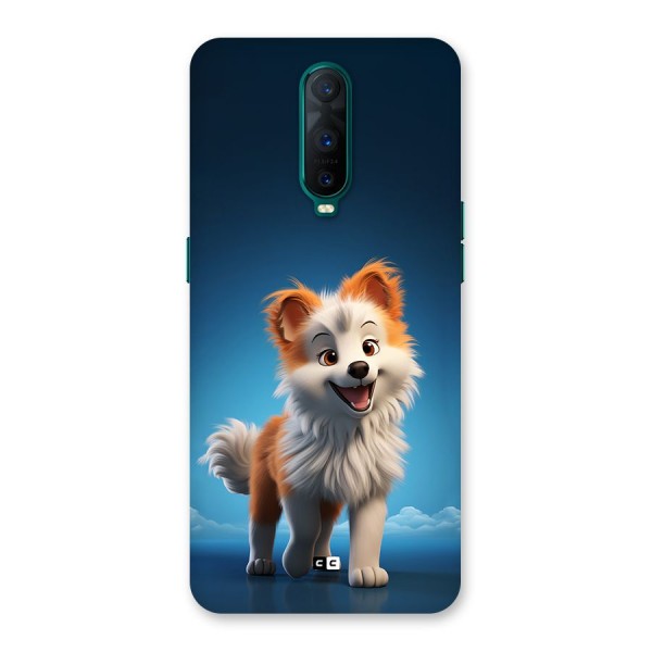 Cute Puppy Walking Back Case for Oppo R17 Pro